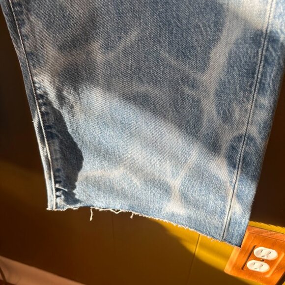 NWT Edwin Pool Wash Wide Leg Denim Jeans Anthropologie - Picture 6 of 9